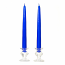 15 Inch Royal Blue Taper Candles Pair