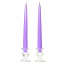 15 Inch Orchid Taper Candles Pair