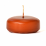 Small Terracotta Disc Floating Candles