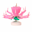 Pink Musical Flower Birthday Candles