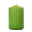 Lime Green 3 X 4 Unscented Pillar Candles