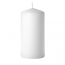 White 3 x 6 Unscented Pillar Candles
