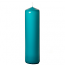 Mediterranean blue 3 x 11 Unscented Pillar Candles