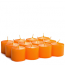 Unscented Mango Votive Candles 15 Hour