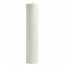 2 x 9 Unscented White Pillar Candles