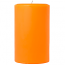 4 x 6 Orange Twist Pillar Candles