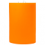 6 x 9 Orange Twist Pillar Candles