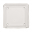 Square Glass Candle Plate 5 Inch