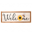 Daisy Bee Welcome Sign