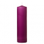 Lilac 3 x 11 Unscented Pillar Candles