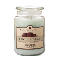 Cool Citrus Basil Jar Candles 26 oz