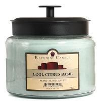 Cool Citrus Basil 70 oz Montana Jar Candles