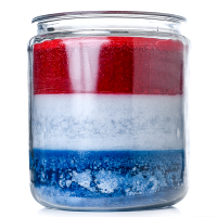 Patriot Layered 2 Gallon Candle