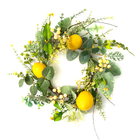 Lemon Herb 6 Inch Candle Ring
