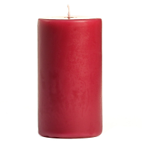 2 x 3 Raspberry Cream Pillar Candles