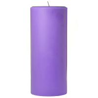 4 x 9 Lavender Pillar Candles