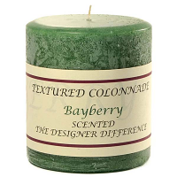 Rustic Bayberry 3 x 3 Pillar Candles