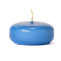 Small Colonial Blue Disc Floating Candles