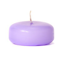 Small Orchid Disc Floating Candles