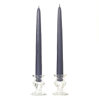 12 Inch Wedgwood Taper Candles Pair