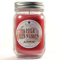 Apple Cinnamon Mason Jar Candle Pint