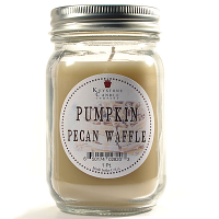 Pumpkin Pecan Waffle Mason Jar Candle Pint