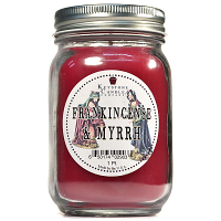 Frankincense and Myrrh Mason Jar Candle Pint