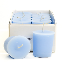 Baby Powder Blue Scented Votive Candles