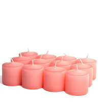 Unscented Pink Votive Candles 15 Hour