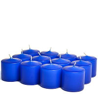 Unscented Royal blue Votive Candles 15 Hour