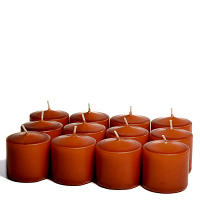 Unscented Terracotta Votive Candles 15 Hour