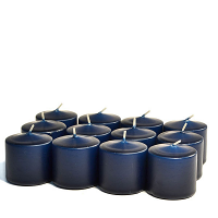 Unscented Navy Votive Candles 10 Hour