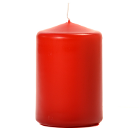 Red 3 X 4 Unscented Pillar Candles