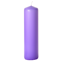 Orchid 3 x 11 Unscented Pillar Candles