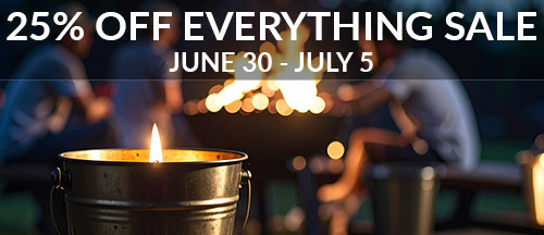 Citronella buckets for summer 