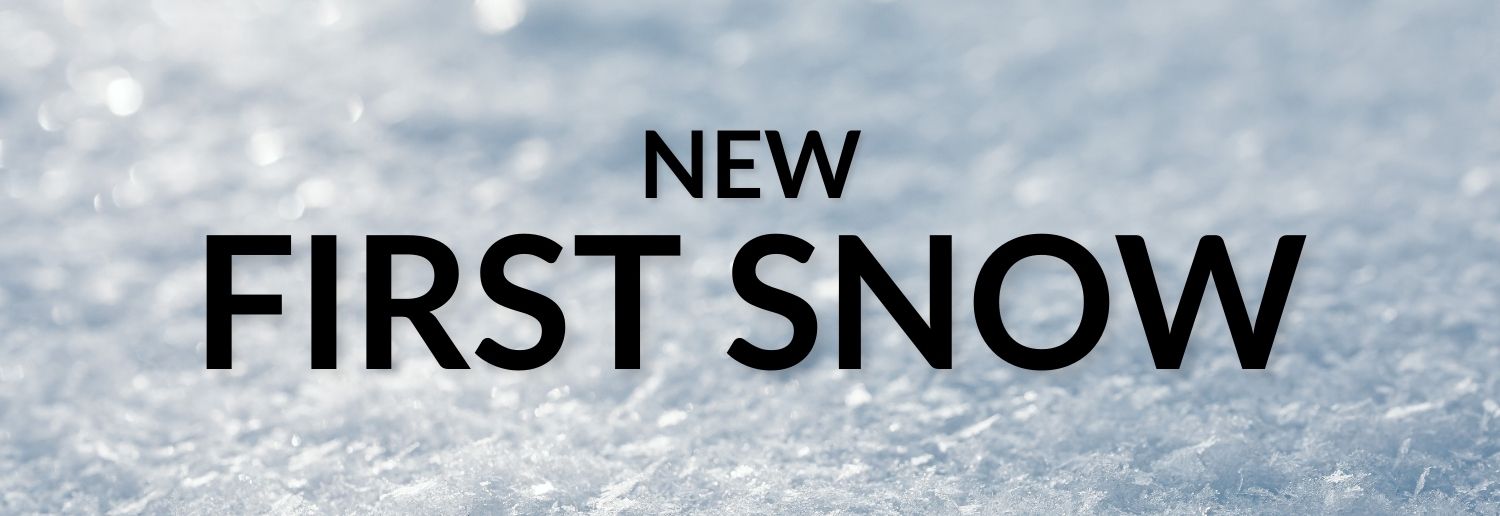 New First Snow Candle