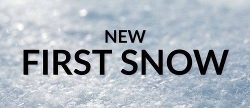 New First Snow Candle