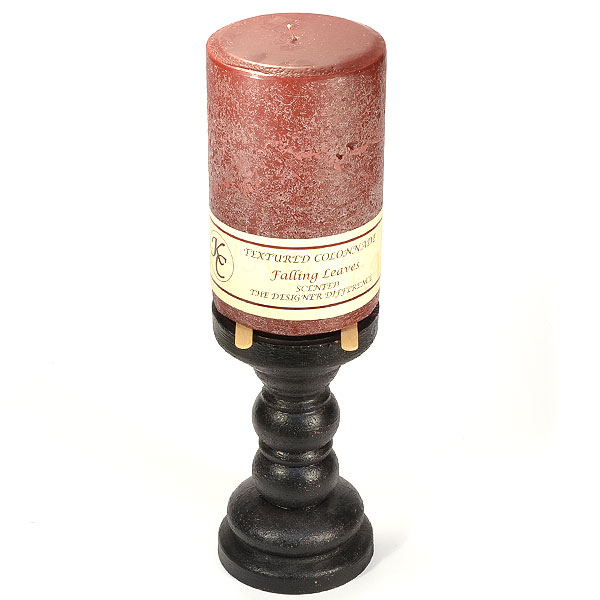 candle on popsicle sticks