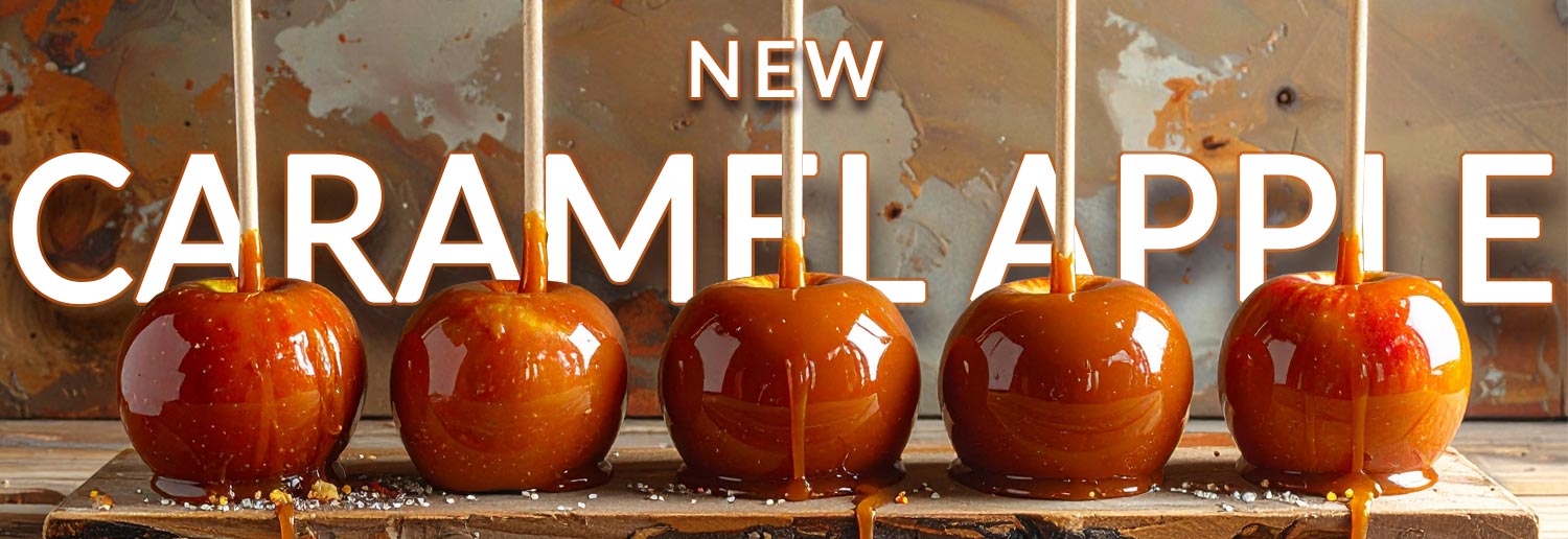 Caramel apple candles