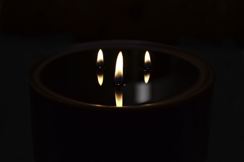 Step 4 of 3 wick pillar