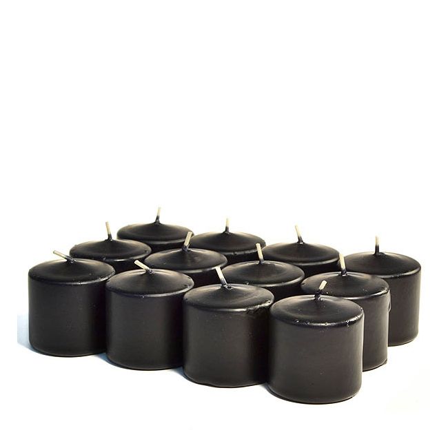 Black tea light candles cheap