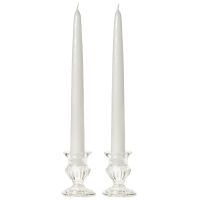 12 Inch White Taper Candles Dozen