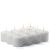 288 Case White Unscented Votive Candles Bulk 10hr