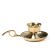 Large Brass Chamberstick Taper Holder