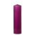 Dark Purple 3 x 11 Unscented Pillar Candles