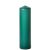 Forest green 3 x 11 Unscented Pillar Candles