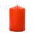 Burnt Orange 3 X 4 Unscented Pillar Candles