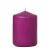 Dark Purple 3 x 4 Unscented Pillar Candles