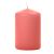Pink 3 x 4 Unscented Pillar Candles