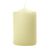 Ivory 3 x 4 Unscented Pillar Candles